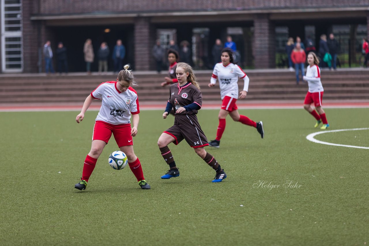 Bild 419 - B-Juniorinnen Walddoerfer - St.Pauli : Ergebnis: 4:1